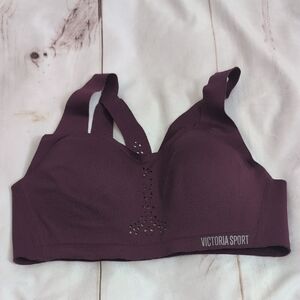 Victoria Secret Angel Max Sports Bra Beautiful Purple Size 34C Medium Support